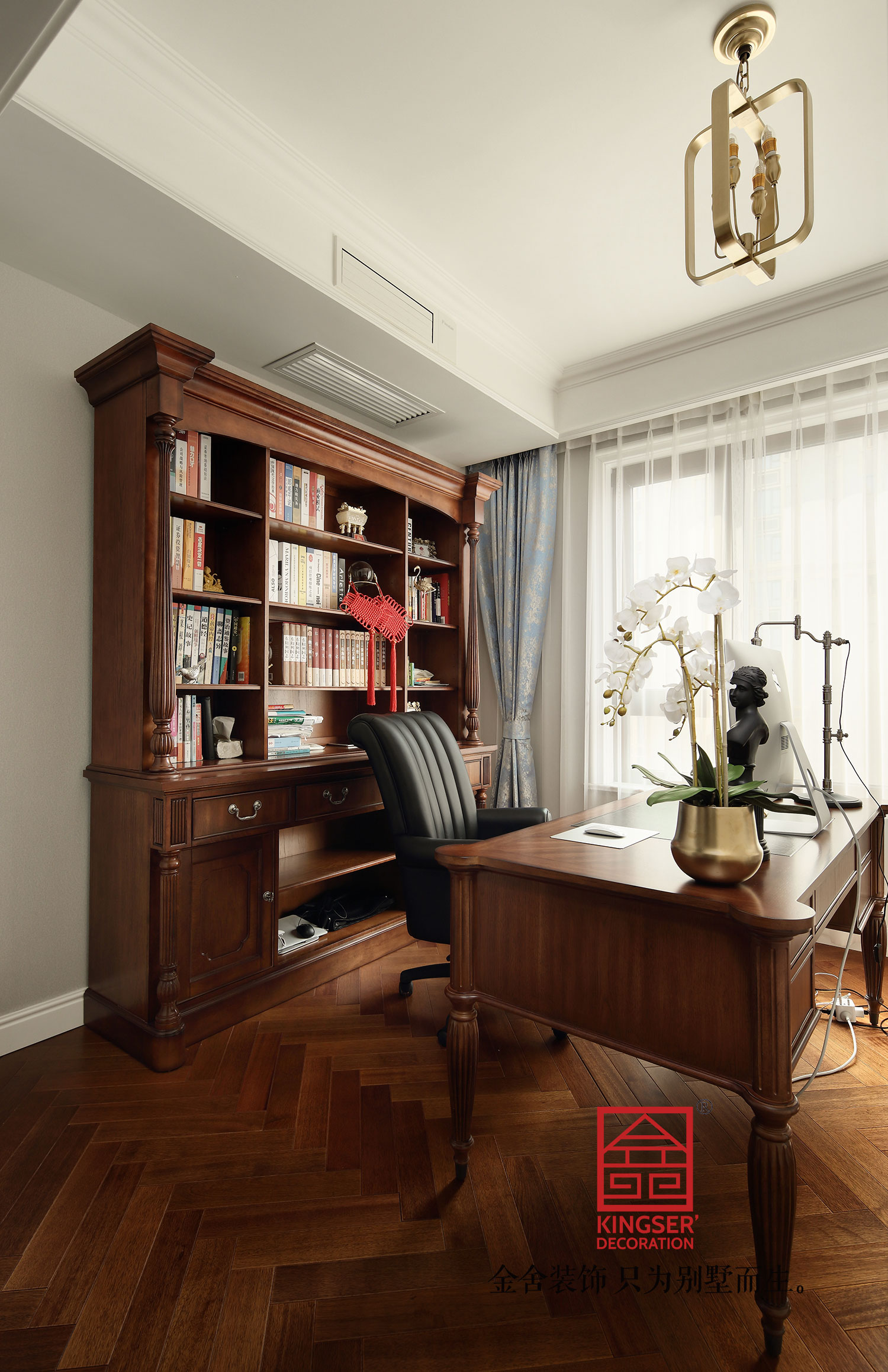 天山九峯210平米欧式风格装修实景