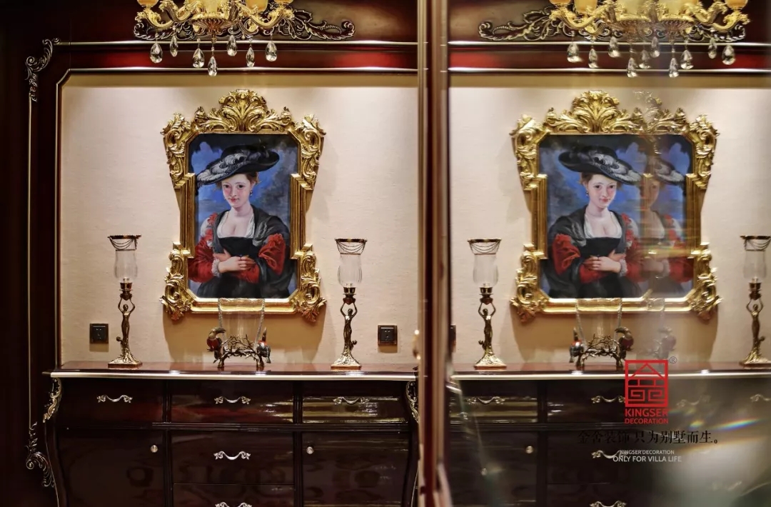 新源燕府550平米新古典风格装修实景