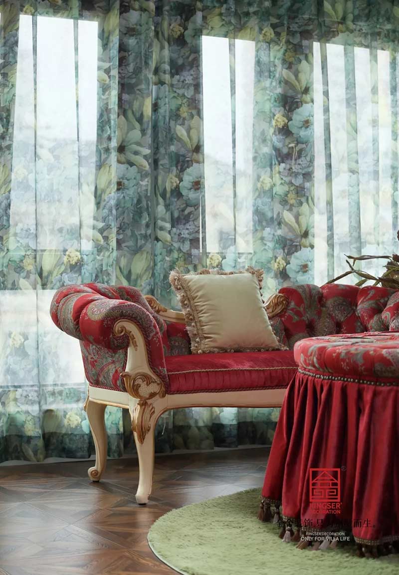 国宾壹号280平米美式风格装修实景