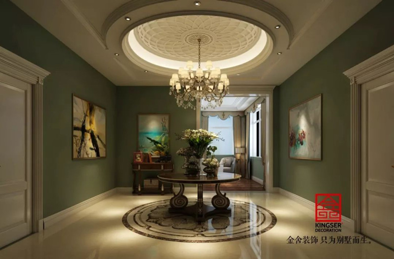 自建别墅800平米美式风格装修效果图