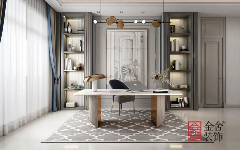 西山林语1400㎡新中式别墅装修实景