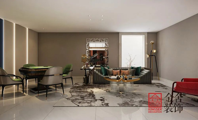 西山林语1400㎡新中式别墅装修实景