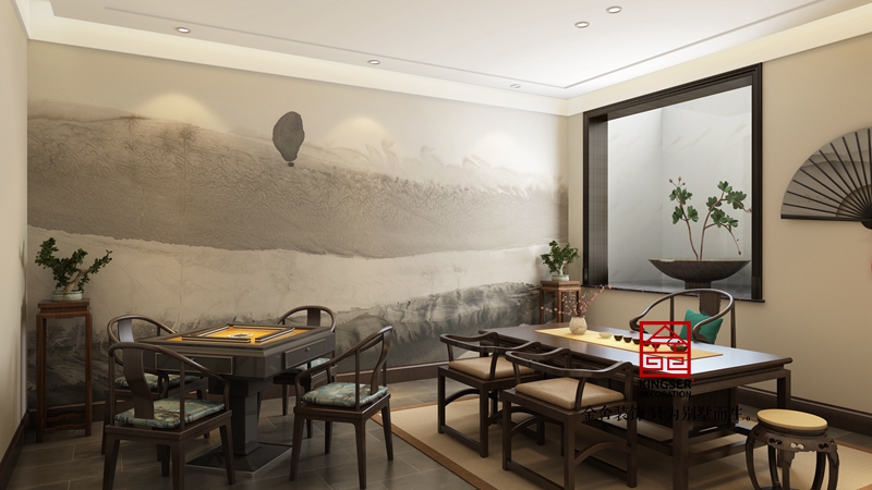 鑫界王府500平米现代极简装修效果图