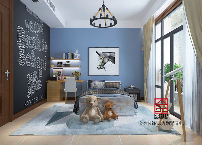 星河盛世平墅装修-儿童房