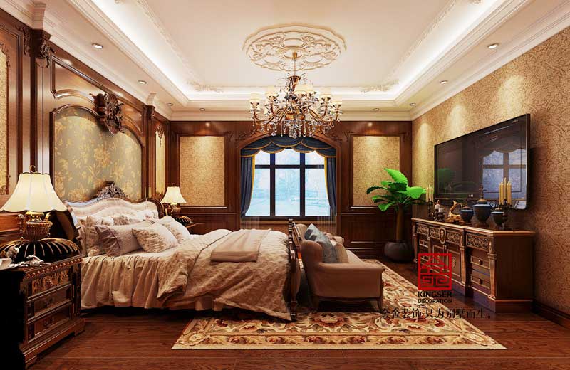 无极别墅装修-欧式风格-卧室