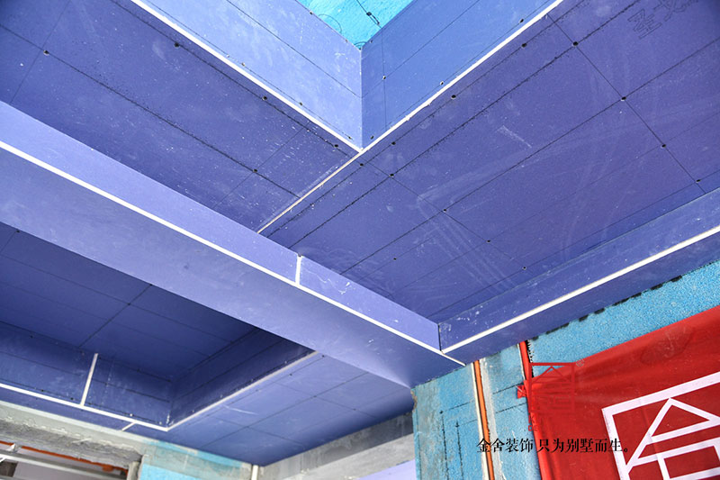 荣盛华府185平米施工工地