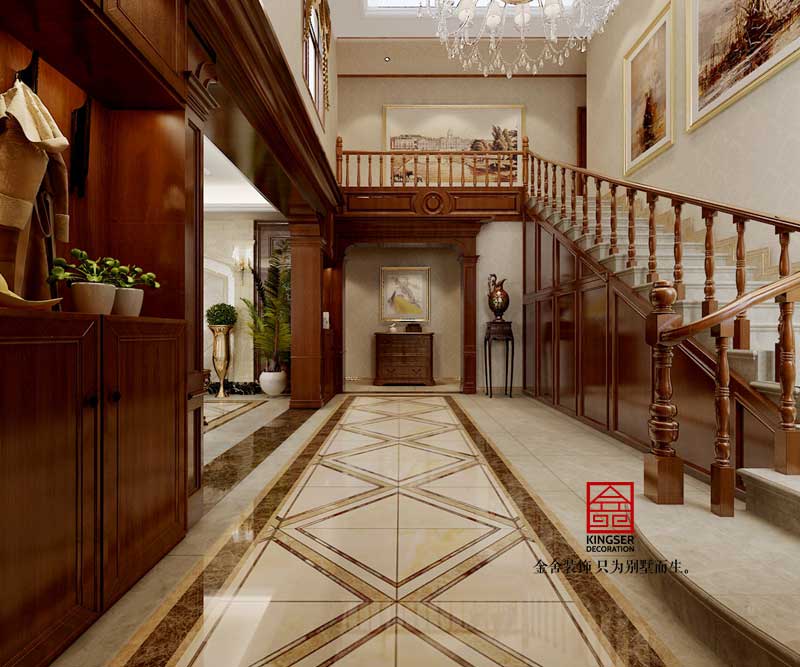 赞皇自建别墅380平米欧式风格装修效果图