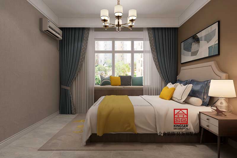天山国宾壹号装修-简约风格-卧室