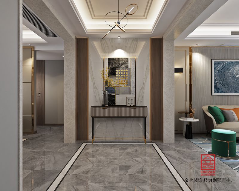 荣盛华府178平米装修-现代简约-玄关