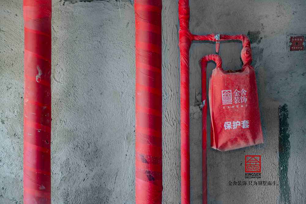 融创中心楼王217平米装修木工阶段