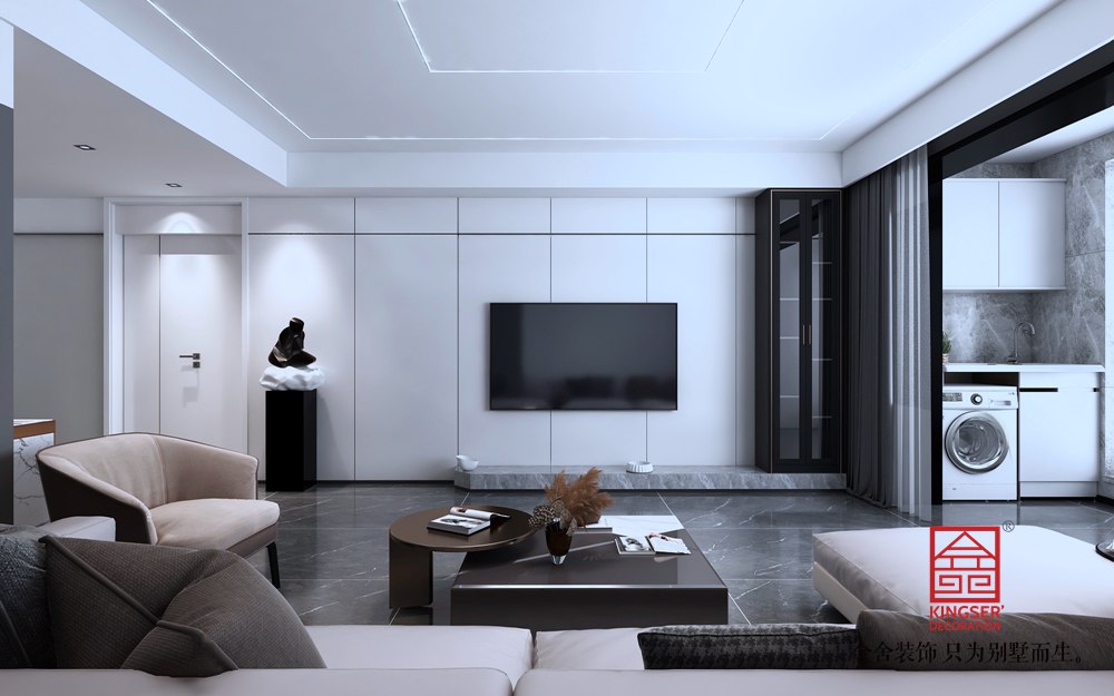 尚宾城173平米现代简约装修效果图