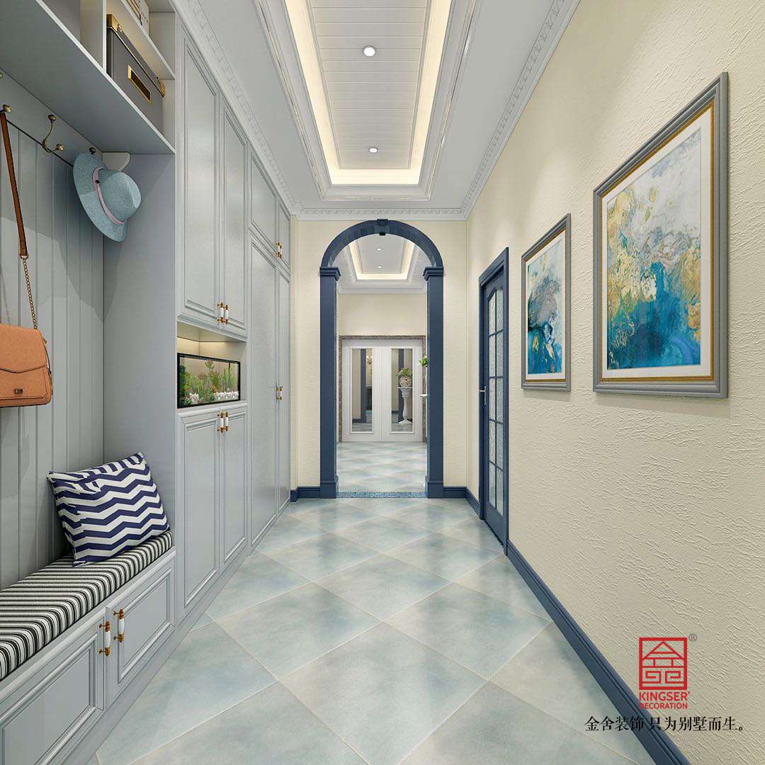 碧桂园280平米美式风格装修效果图