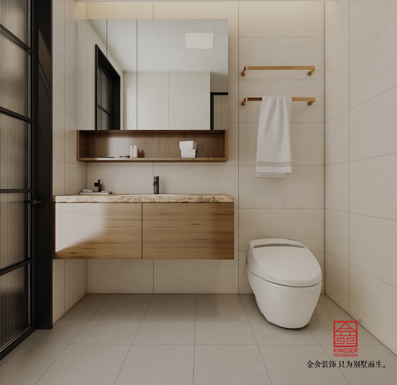 融创中心180平米现代极简风格装修效果图