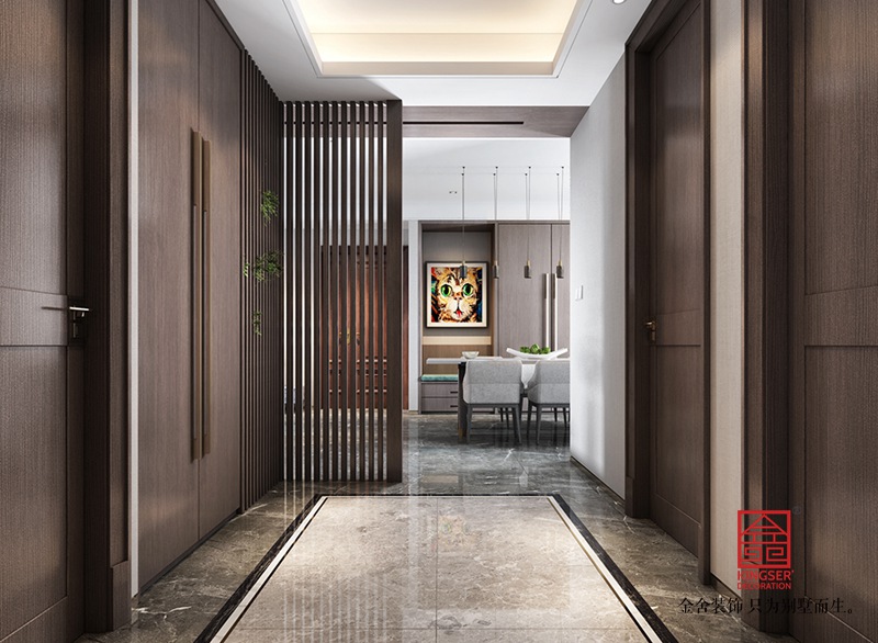 平山自建别墅400平米现代风格装修效果图