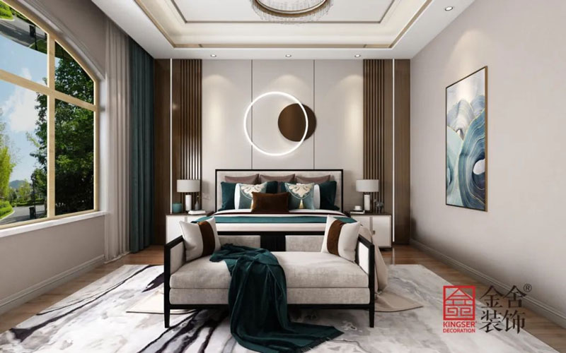 西山林语1400㎡新中式别墅装修实景