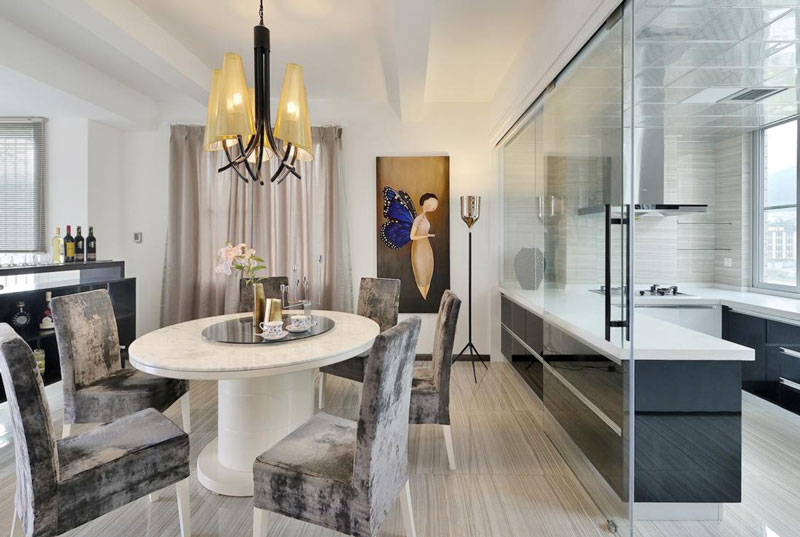 厨房隔断如何设计