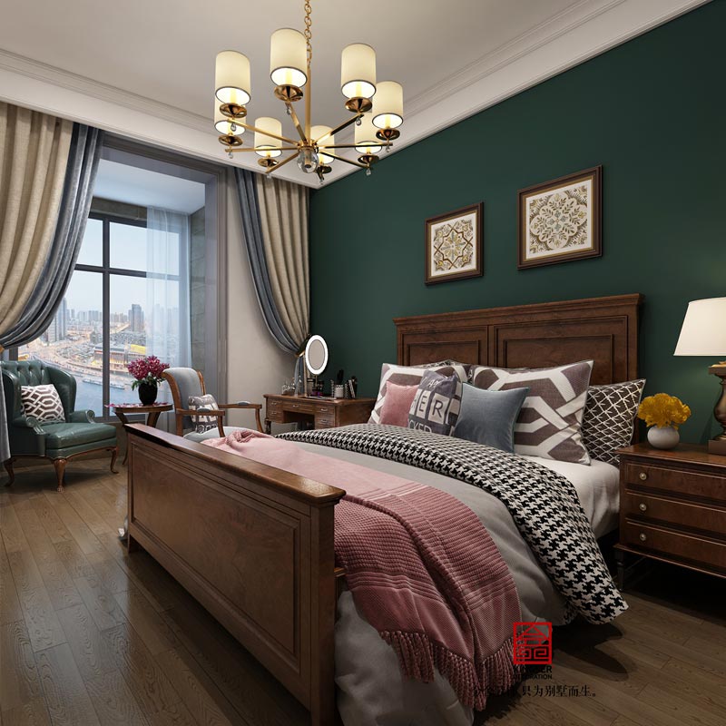 石家庄荣盛城装修140平现代风格效果图