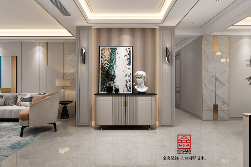 东南智汇城191平米装修效果图-玄关