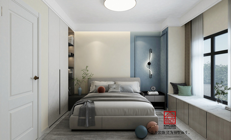 天山熙湖二期装修效果图-卧室