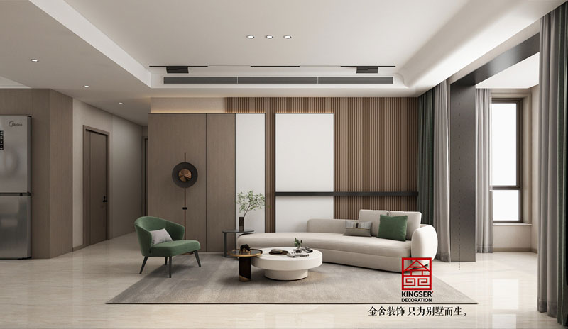 维多利亚118平现代风格研发效果图