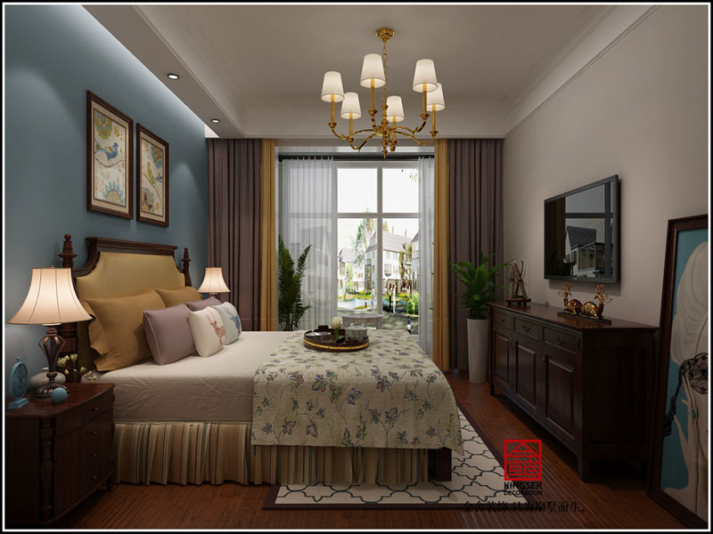 紫晶悦城装修效果图-卧室
