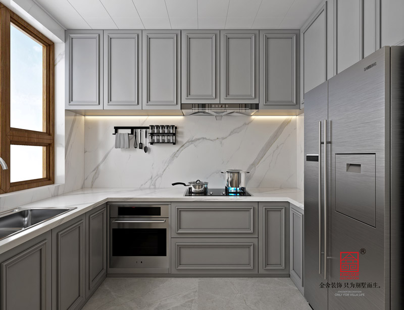 荣盛华府美式轻奢风格设计案例