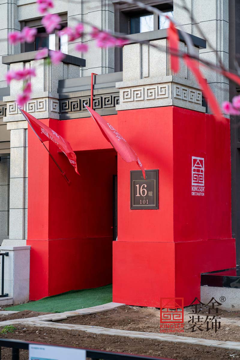 荣盛御府别墅装修工地实景拍摄