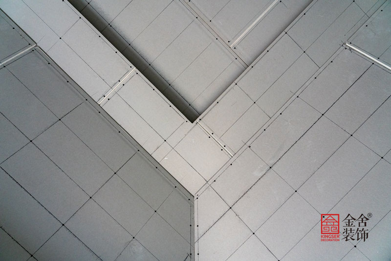 荣盛御府别墅装修工地实景拍摄