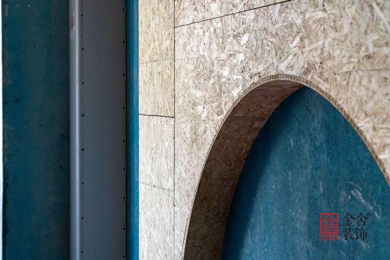 荣盛御府别墅装修工地实景拍摄