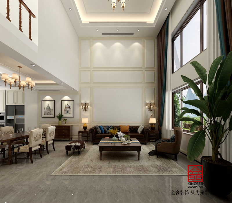 九里晴川上叠装修效果图