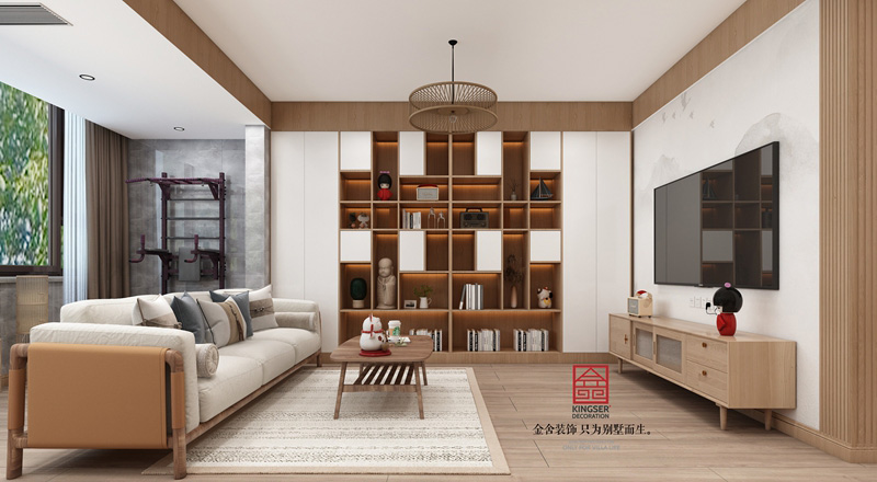 九里晴川洋房上跃日式装修设计