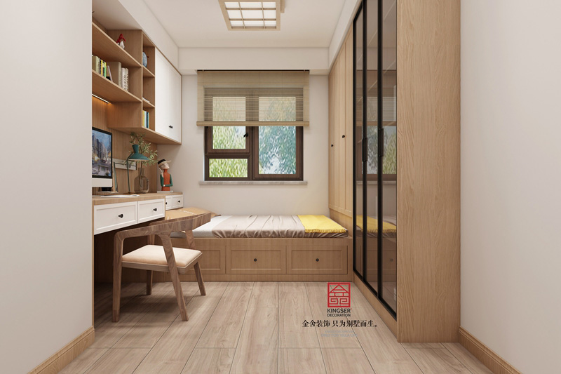 九里晴川洋房上跃日式装修设计