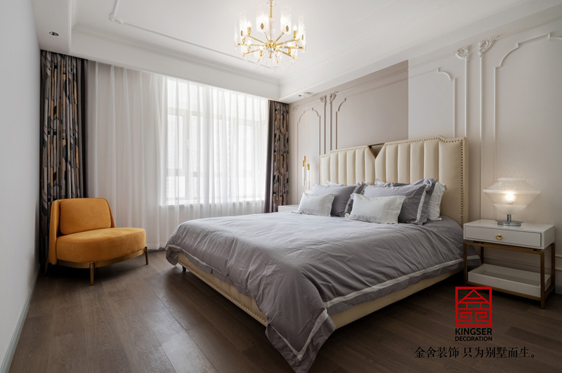 东南智汇城法式轻奢装修实景