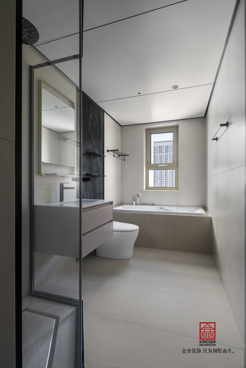 东南智汇城法式轻奢装修实景