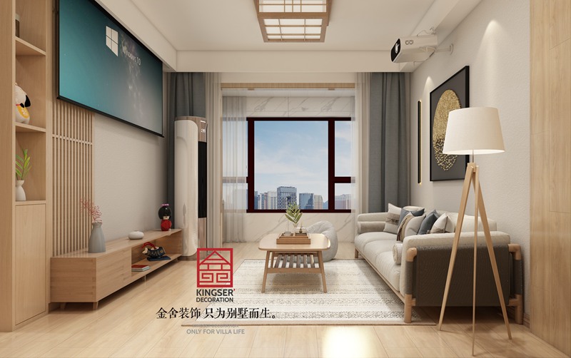 国赫天著装修设计客厅效果图