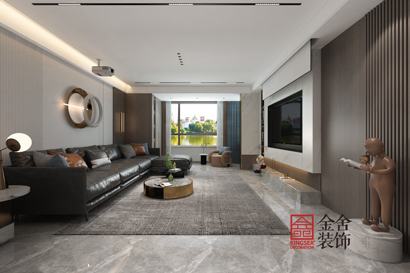 东南智汇城轻奢风格装修效果图