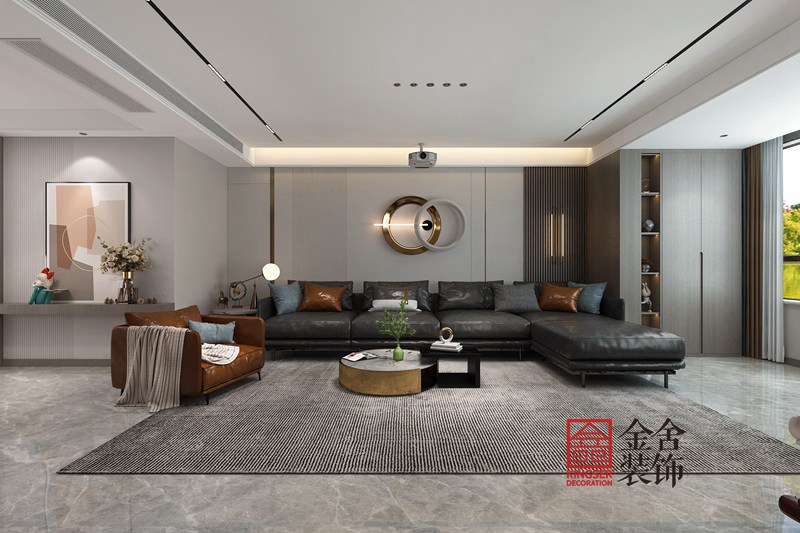 东南智汇城轻奢风格装修效果图