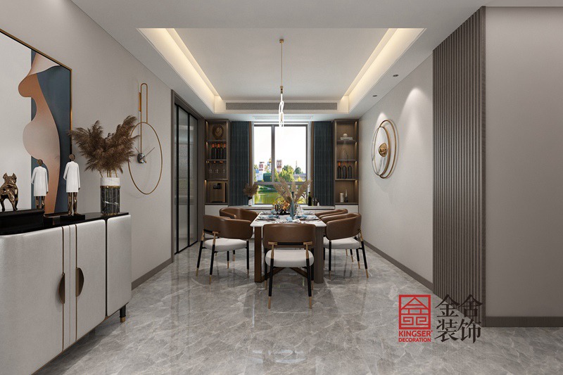 东南智汇城轻奢风格装修效果图