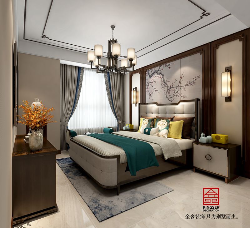保定玉兰湾装修设计卧室效果图