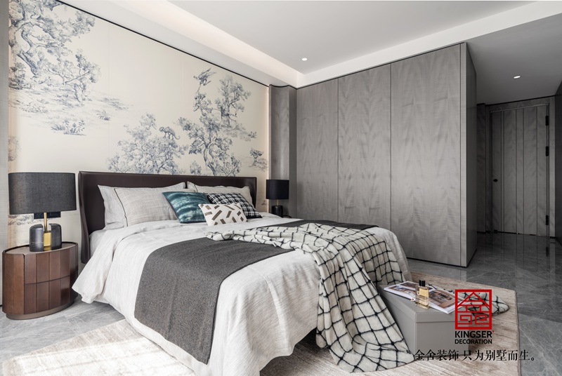 御河上院210㎡新中式风格装修实景