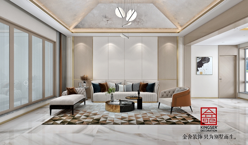 独栋别墅顶层装修方法