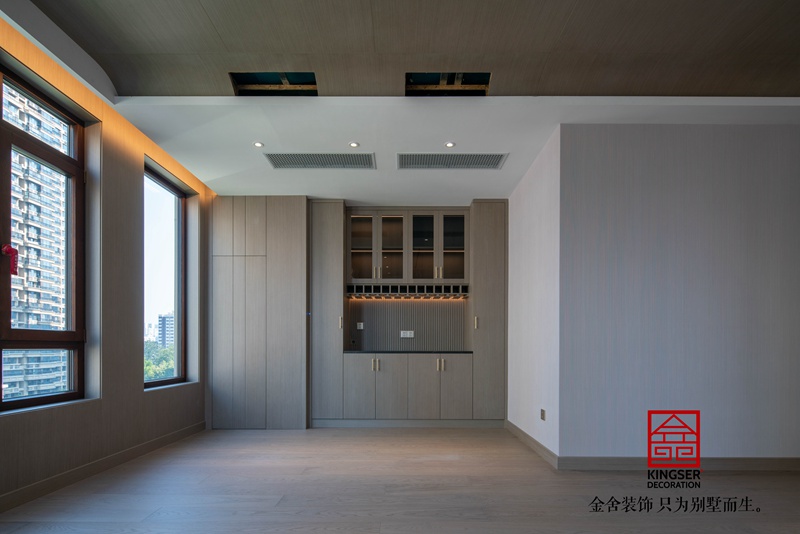 玫瑰湾300平别墅装修主材安装完工现场