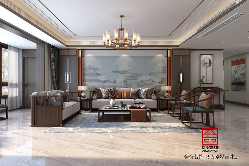 平山平安家园别墅装修效果图