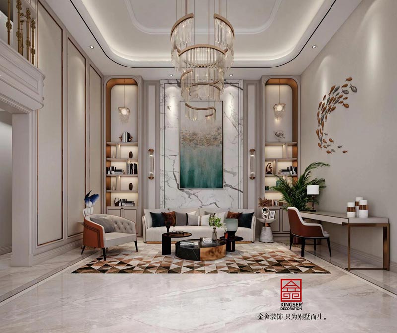 美式别墅装修效果退