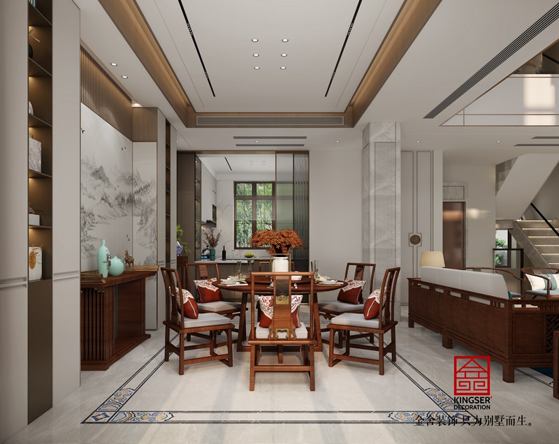 西山林语新中式别墅装修效果图