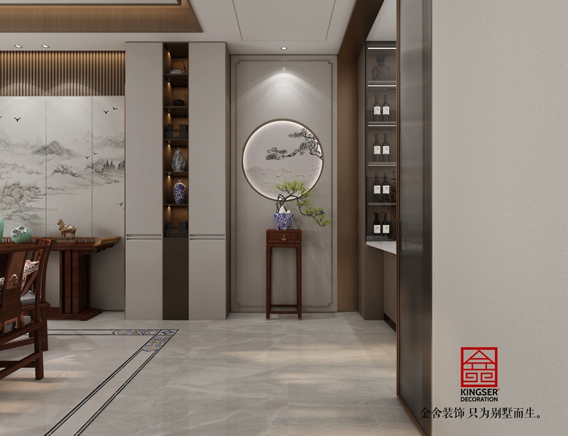 西山林语新中式别墅装修效果图