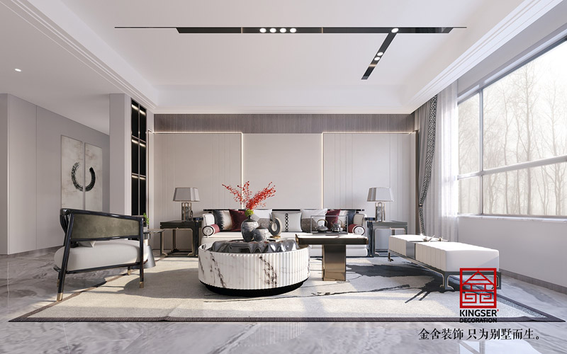 中式别墅装修效果图