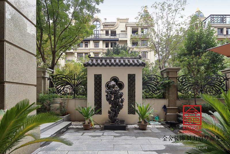 别墅庭院装修效果图