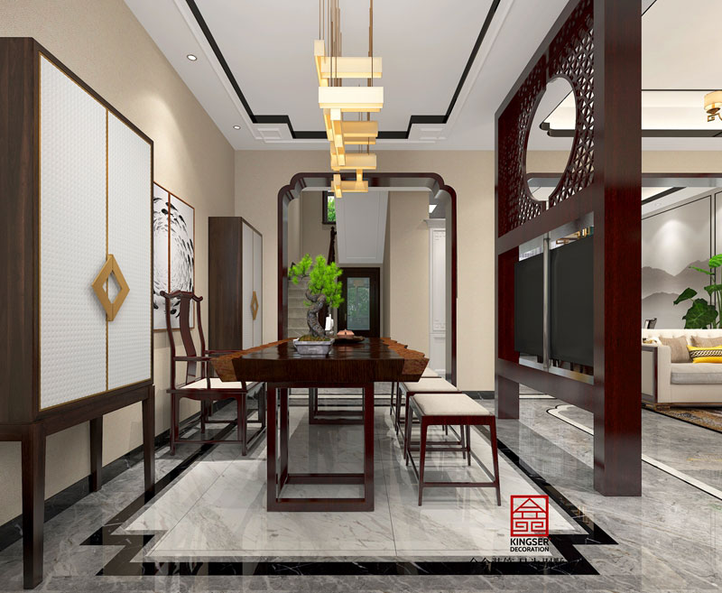 别墅中式装修效果图