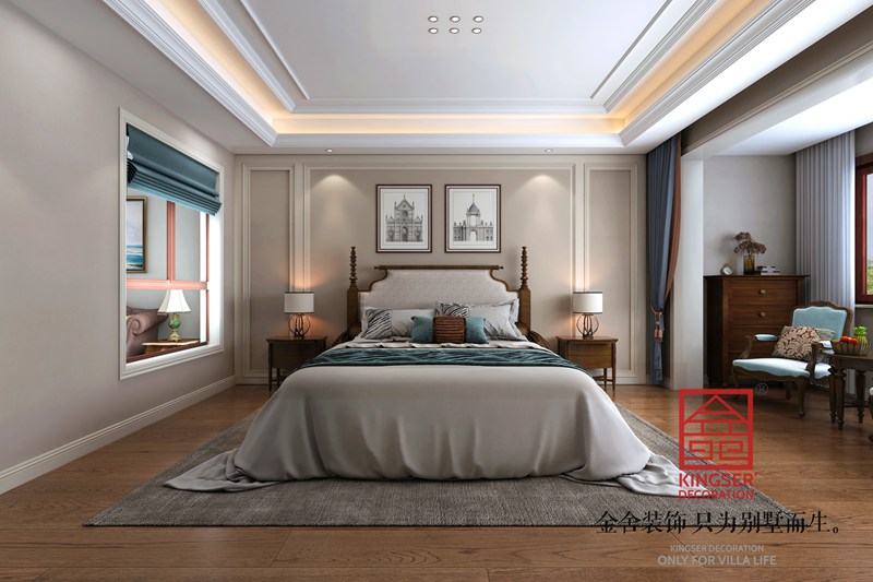 御河上院别墅装修600平混搭风格效果图